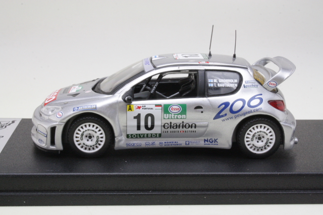 Peugeot 206 WRC, 2nd. Portugal 2000, M.Grönholm, no.10