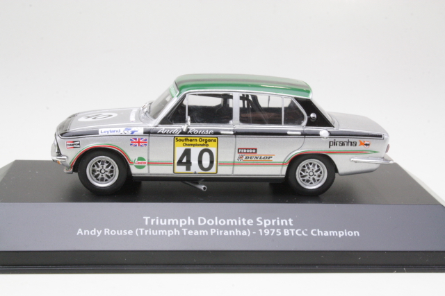 Triumph Dolomite Sprint, BTCC Champion 1975, A.Rouse, no.40