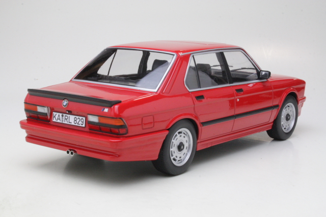 BMW M535i 1986, punainen