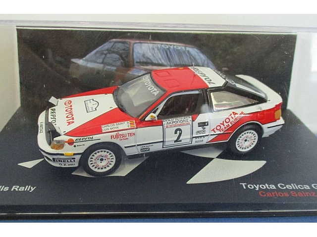Toyota Celica GT-Four ST165, Acropolis 1990, C.Sainz, no.2 Toyota Celica GT-Four ST165, Acropolis 1990, C.Sainz, no.2