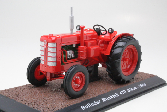 Bolinder-Munktell 470 Bison 1964, punainen