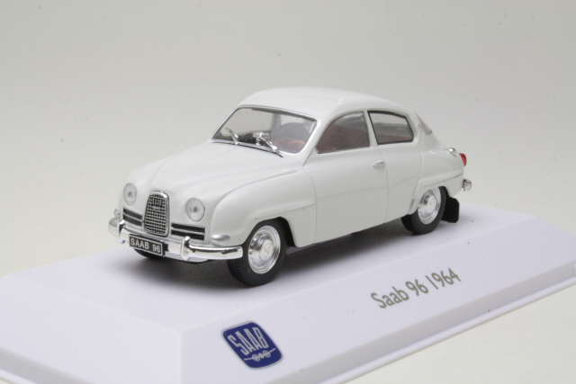 Saab 96 1964, valkoinen Saab 96 1964, valkoinen
