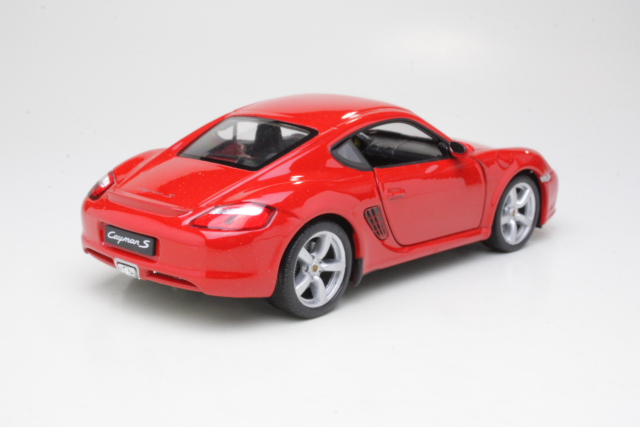 Porsche Cayman S, punainen