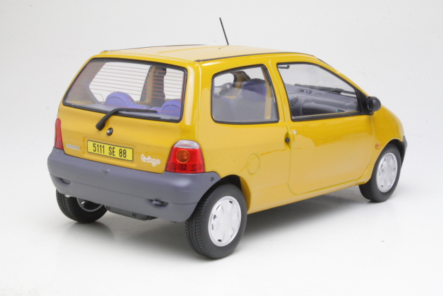 Renault Twingo 1993, keltainen - Sulje napsauttamalla kuva