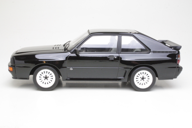Audi Sport Quattro 1985, musta - Sulje napsauttamalla kuva