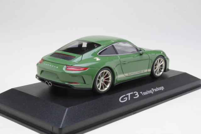 Porsche 911 (991-2) GT3 Touring Package Werk1 2017, vihreä - Sulje napsauttamalla kuva