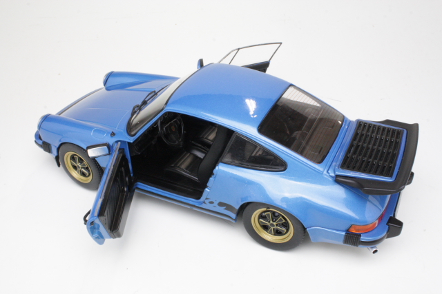 Porsche 911 Carrera 3.0 Coupe 1984, sininen - Sulje napsauttamalla kuva