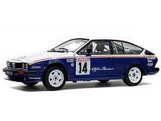 Alfa Romeo Alfetta GTV6, Tour de Corse 1986, Y.Loubet, no.14 Alfa Romeo Alfetta GTV6, Tour de Corse 1986, Y.Loubet, no.14