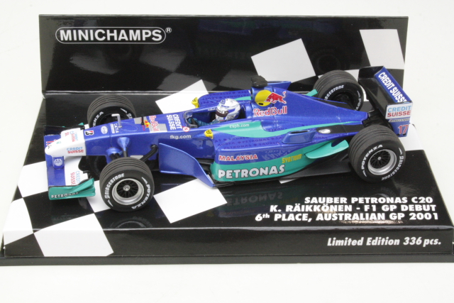 Sauber Petronas C20, F1 2001, K.Raikkonen, no.17