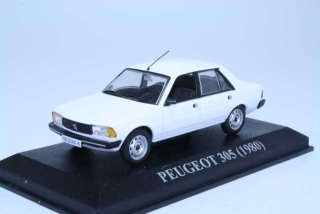 Peugeot 305 GL 1980, valkoinen