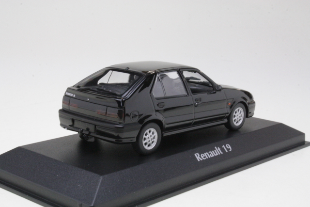 Renault 19 1995, musta - Sulje napsauttamalla kuva
