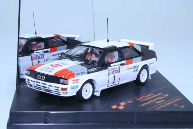 Audi Quattro, 1st. RAC 1982, H.Mikkola, no.1