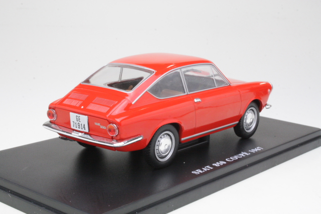 Fiat 850 Coupe 1967, punainen