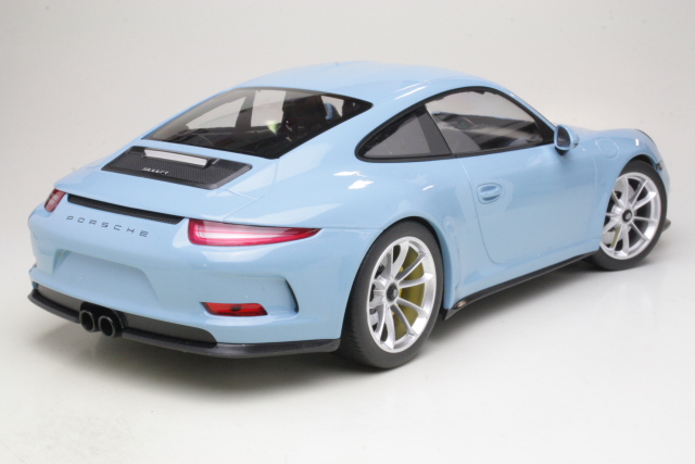 Porsche 911 R 2016, sininen (1:12)