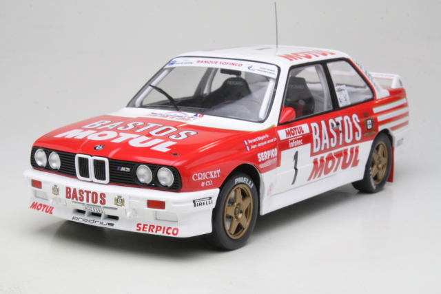 BMW M3 (e30), Tour de Corse 1988, B.Beguin, no.1