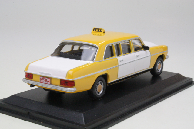 Mercedes 240D 1970, keltainen/valkoinen "Taxi Beirut"