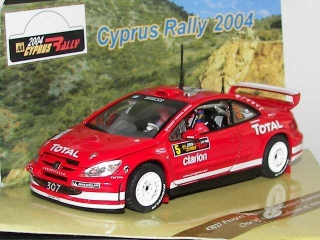 Peugeot 307 WRC, Cyprus 2004, M.Grönholm, no.5