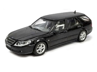 Saab 9.5 SW 2007, musta Saab 9.5 SW 2007, musta
