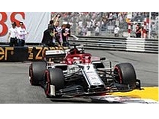 Alfa Romeo C38, Monaco GP 2019, K.Raikkonen, no.7 Alfa Romeo C38, Monaco GP 2019, K.Raikkonen, no.7