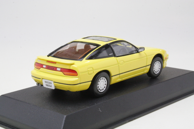 Nissan 180SX 1989, keltainen - Sulje napsauttamalla kuva