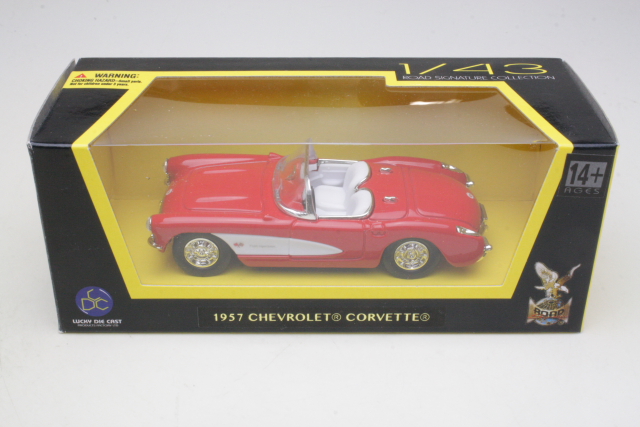 Chevrolet Corvette 1957, punainen