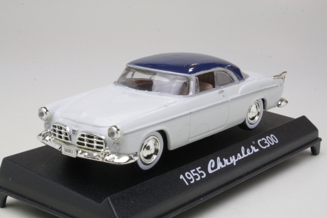 Chrysler C300 1955, valkoinen/sininen