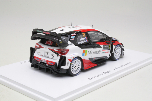 Toyota Yaris WRC, 2nd. Monte Carlo 2020, S.Ogier, no.17 - Sulje napsauttamalla kuva