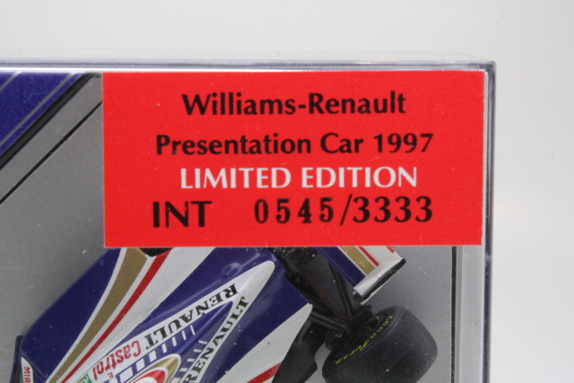 Williams Renault, Presentation Car 1997, H-H.Frenzen, no.4