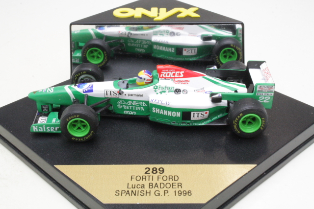 Forti Ford, Spanish GP 1996, L.Badoer, no.22