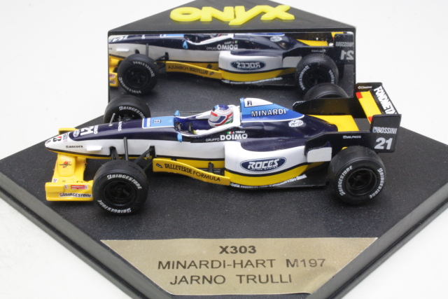 Minardi Hart M197, F1 1997, J.Trulli, no.21