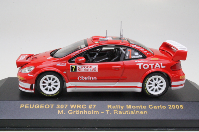 Peugeot 307 WRC, Monte Carlo 2005, M.Grönholm, no.7