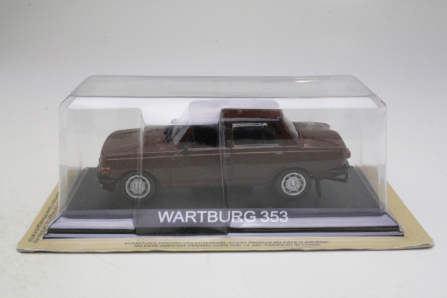 Wartburg 353W 1985, ruskea