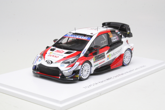 Toyota Yaris WRC, 3rd. Monte Carlo 2020, E.Evans, no.33