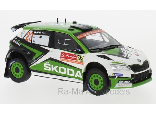 Skoda Fabia R5 EVO, Portugal 2019, K.Rovanperä, no.23 Skoda Fabia R5 EVO, Portugal 2019, K.Rovanperä, no.23
