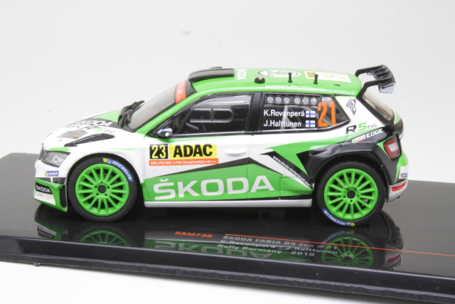 Skoda Fabia R5 Evo WRC2, Germany 2019, K.Rovanperä, no.21