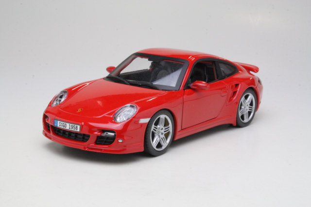 Porsche 911 (997) Turbo, punainen