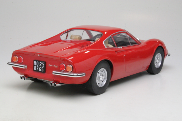 Ferrari Dino 246 GT 1969, punainen