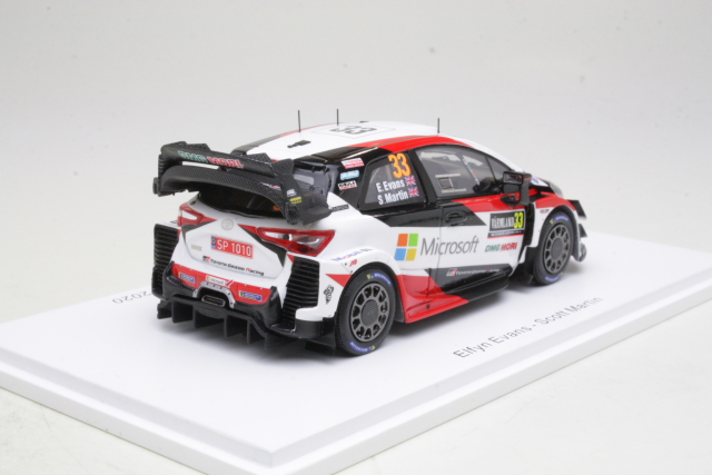 Toyota Yaris WRC, 1st. Sweden 2020, E.Evans, no.33