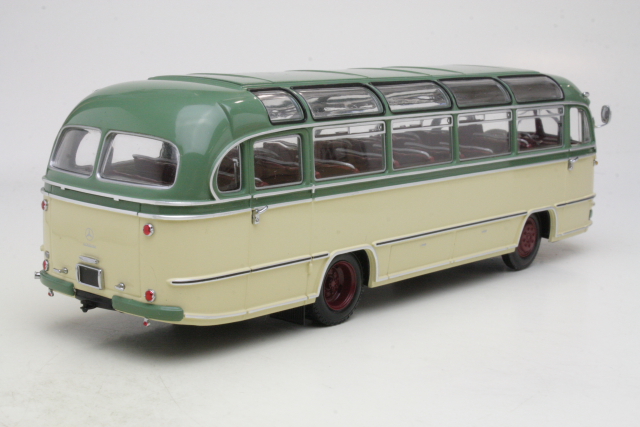 Mercedes O321 H Bus 1957, vihreä/beige