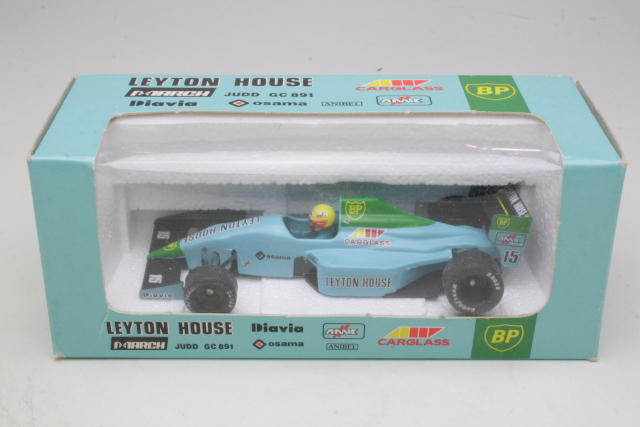 March Leyton House Judd GC891, F1 1989, M.Gugelmin, no.15
