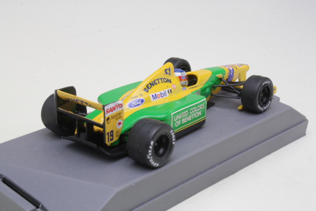 Benetton B192, F1 1992, M.Schumacher, no.19