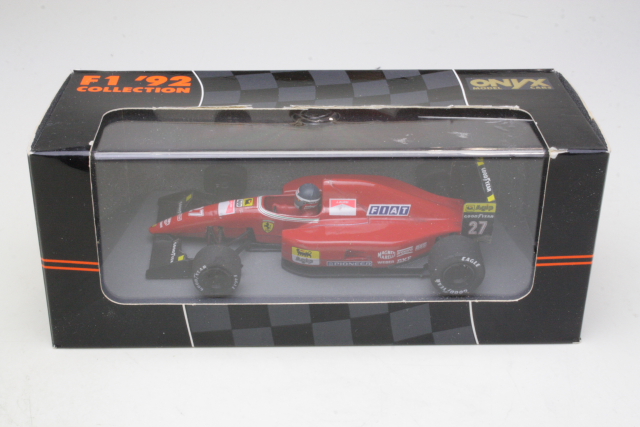 Ferrari F92A, F1 1992, J.Alesi, no.27