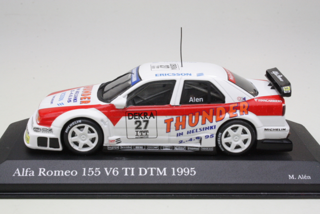 Alfa Romeo 155 V6 TI, ITC 1995, M.Alen, no.27