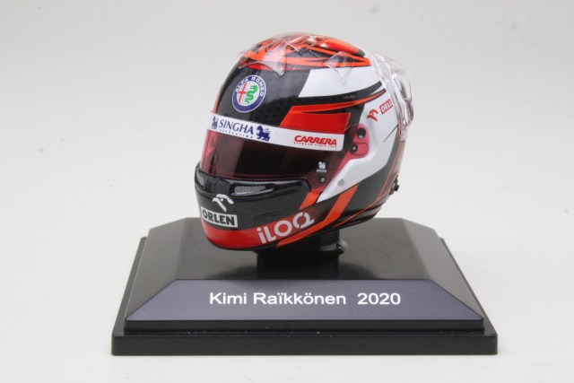 Kypärä - Kimi Räikkönen, Alfa Romeo 2020 1:8