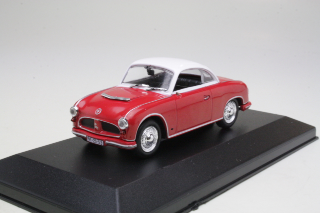 AWZ P70 Coupe 1957, punainen/valkoinen AWZ P70 Coupe 1957, punainen/valkoinen