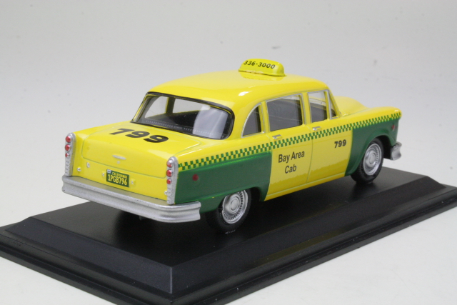 Checker A11/A12 1980, keltainen/vihreä "Taxi San Francisco"