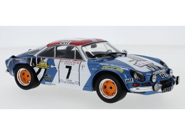 Alpine Renault A110, Tour de Corse 1973, J-L.Therier, no.7 Alpine Renault A110, Tour de Corse 1973, J-L.Therier, no.7