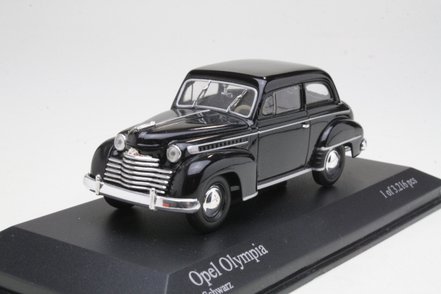 Opel Olympia 1952, musta