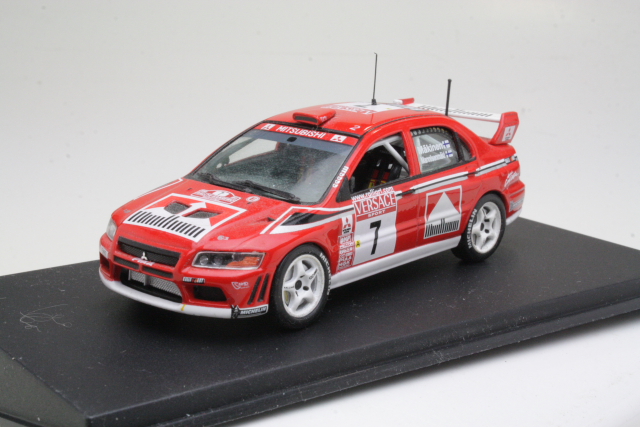 Mitsubishi Lancer WRC, San Remo 2001, T.Mäkinen, no.7 (B-LAATU)