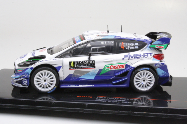 Ford Fiesta WRC, Monte Carlo 2020, E.Lappi, no.4